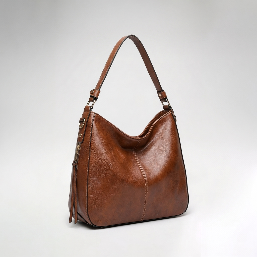 Bolso Miralda color Marrón - vista en ángulo