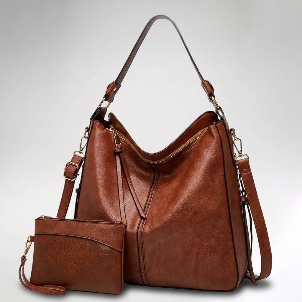 Bolso Miralda color Marrón - vista frontal